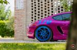 Porsche Cayman on Vossen Wheels (LC-109T) 2017 года